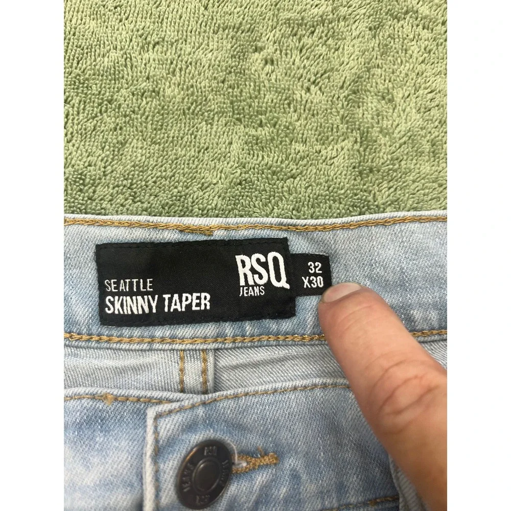 Men's RSQ jeans, skinny taper pants 32